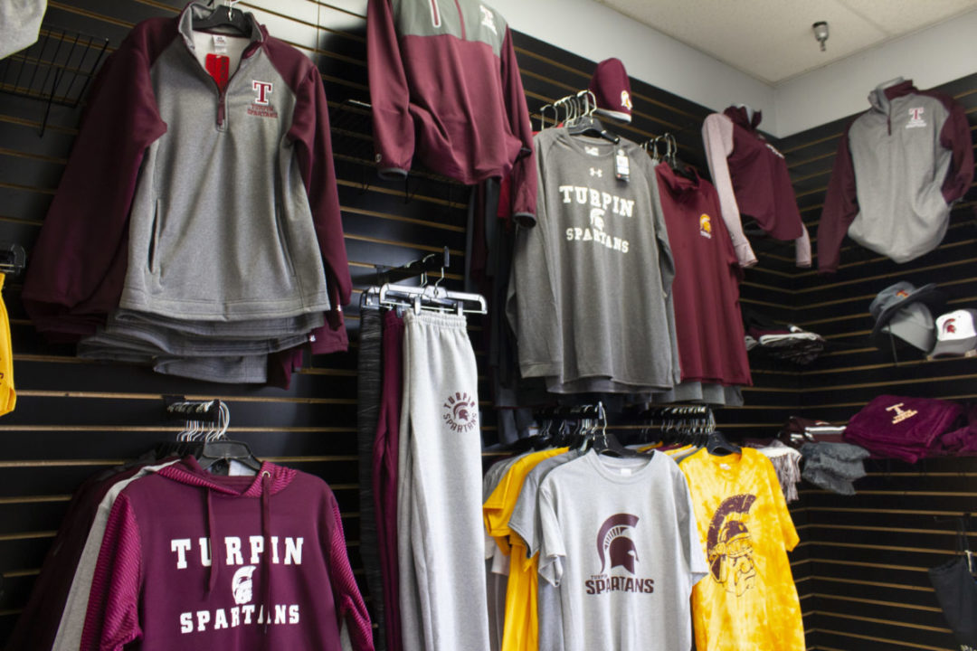 Find your Turpin Spartans sports wear