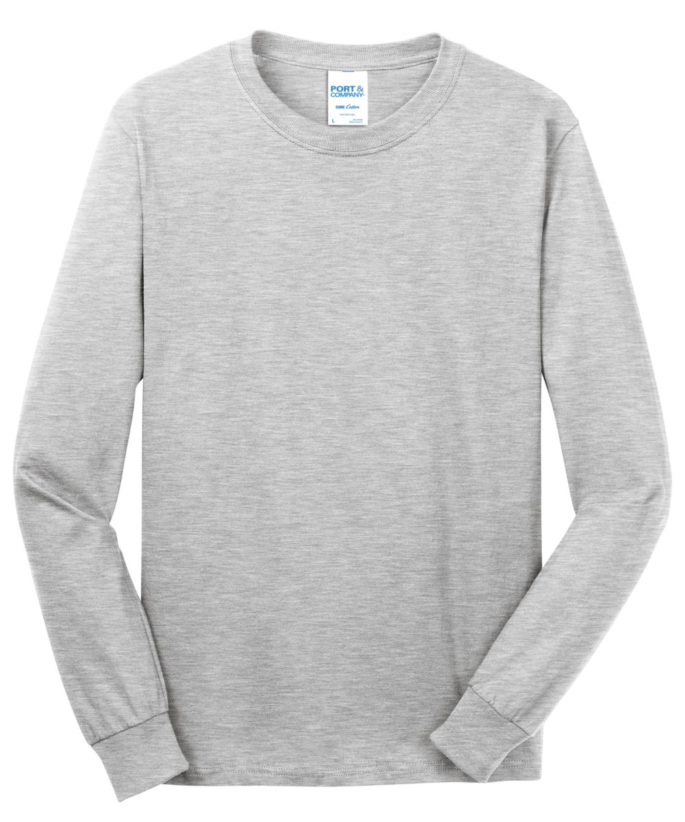 Port & Company Long Sleeve Core Cotton Tee